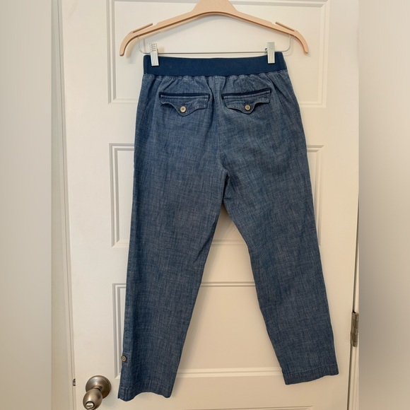 Talbots Petites Chambray Denim Pants - Picture 4 of 6